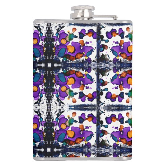 Mardi Gras Flachmann (Rückseite)