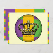 Mardi Gras Flag Crown (Vorne/Hinten)