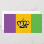 Mardi Gras Flag Crown (Vorne/Hinten)