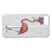 Mardi Gras Flamingo Full Case-Mate iPhone Hülle (Rückseite (Horizontal))