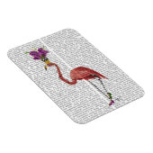 Mardi Gras Flamingo Full Magnet (Rechte Seite)