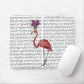 Mardi Gras Flamingo Full Mousepad (Mit Mouse)