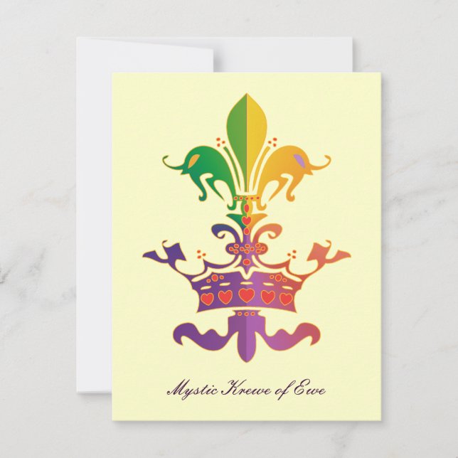 Mardi Gras Fleur de Crown (Vorderseite)