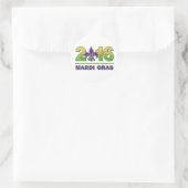 Mardi Gras Fleur-de-Lis 2016 Sticker (Tasche)