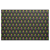 Mardi-Gras-Fleur-de-lis-Muster Stoff (Fat Quarter (45,7 x 55,9 cm))