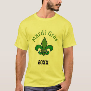 Mardi Gras Fleur de Lis T-Shirt