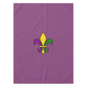 Mardi Gras fleur-de-lys Tischdecke (Vorderseite)