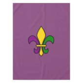 Mardi Gras fleur-de-lys Tischdecke (Vorderseite)