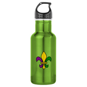 Mardi-Gras-Fleur-de-lys Trinkflasche