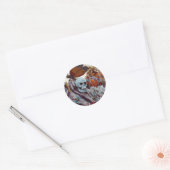 Mardi Gras Float Runder Aufkleber (Umschlag)