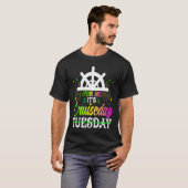 Mardi Gras For me It's Cruiseday celebrations para T-Shirt (Vorne ganz)