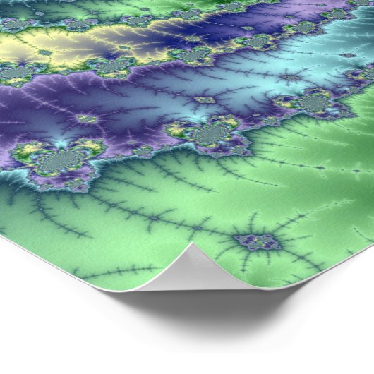 Mardi Gras - Fraktal Poster (Ecke)