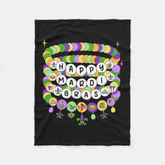 Mardi Gras Friendship Bracelet Mardi Gras Beads Ki Fleecedecke