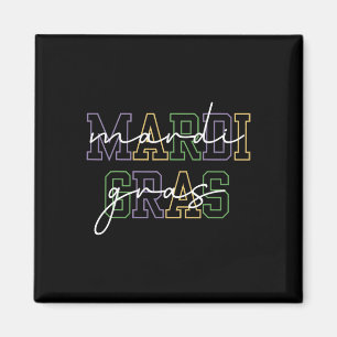 Mardi Gras Frische Pasta machen Magnet