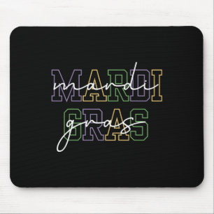 Mardi Gras Frische Pasta machen Mousepad