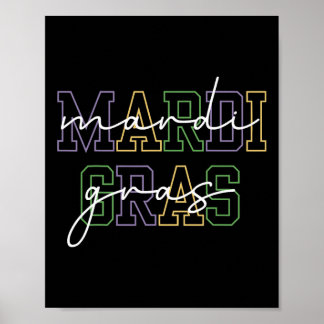Mardi Gras Frische Pasta machen Poster