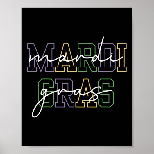 Mardi Gras Frische Pasta machen Poster (Vorne)
