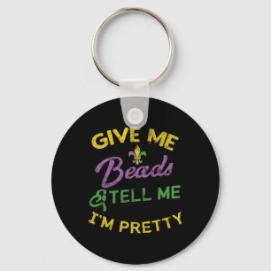 Mardi Gras Funny Beads Einzigartiges Geschenk für  Schlüsselanhänger