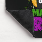 Mardi Gras Funny Black Cat Clown Cat Mardi Mousepad (Ecke)