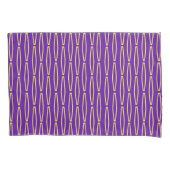 Mardi Gras Geometric Repeat Kissenbezug (Vorderseite)