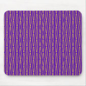 Mardi Gras Geometric Repeat Mousepad (Vorne)