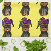 MARDI GRAS GESCHIRRTUCH (Gefaltet)