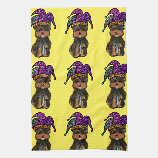 MARDI GRAS GESCHIRRTUCH (Vertikal)