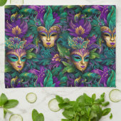 Mardi Gras Geschirrtuch (Gefaltet)
