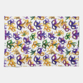 Mardi Gras  Geschirrtuch (Horizontal)