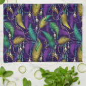 Mardi Gras Geschirrtuch (Gefaltet)