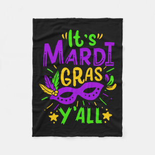 Mardi Gras Gift Fleecedecke