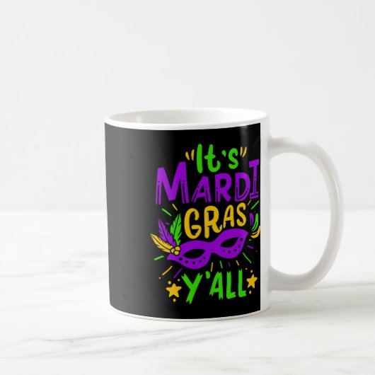 Mardi Gras Gift Kaffeetasse (Rechts)