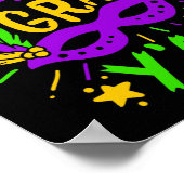 Mardi Gras Gift Poster (Ecke)
