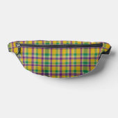 Mardi Gras Gingham gemustert Bauchtasche (Ablage )