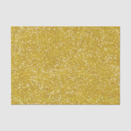 Mardi Gras Gold Solid Color Imitats Glitzer Bling Seidenpapier