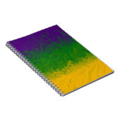 Mardi Gras Gradient Notizblock (Rechte Seite)
