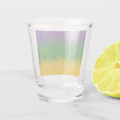 Mardi Gras Gradient Schnapsglas (Rückseite)