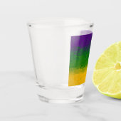 Mardi Gras Gradient Schnapsglas (Links)