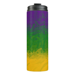 Mardi Gras Gradient Thermosbecher
