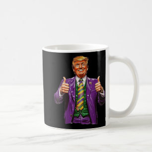 Mardi Gras Great Wieder Donald Trump American Flag Kaffeetasse