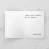 Mardi Gras Greeting Karte (Innenseite)