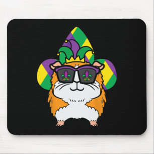 Mardi Gras Guinea Schweine Karneval Jungen Mädchen Mousepad