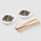 Mardi Gras Handfächer (Non-assembled)