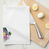 Mardi Gras Handtuch (Viertel Falte)