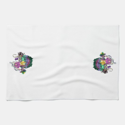 Mardi Gras Handtuch (Horizontal)