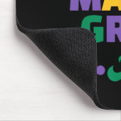 Mardi Gras Happy Mardi Gras Carnival Mousepad (Ecke)