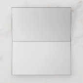 Mardi Gras - Happy Mardi Gras Y'all Throw Platzkarte (Innenseite Aufgefaltet)