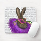 Mardi Gras Hare 2 Mousepad (Mit Mouse)