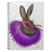 Mardi Gras Hare 2 Notizblock (Vorderseite)