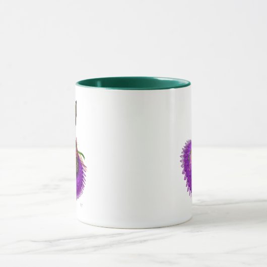 Mardi Gras Hare 2 Tasse (Zentrum)